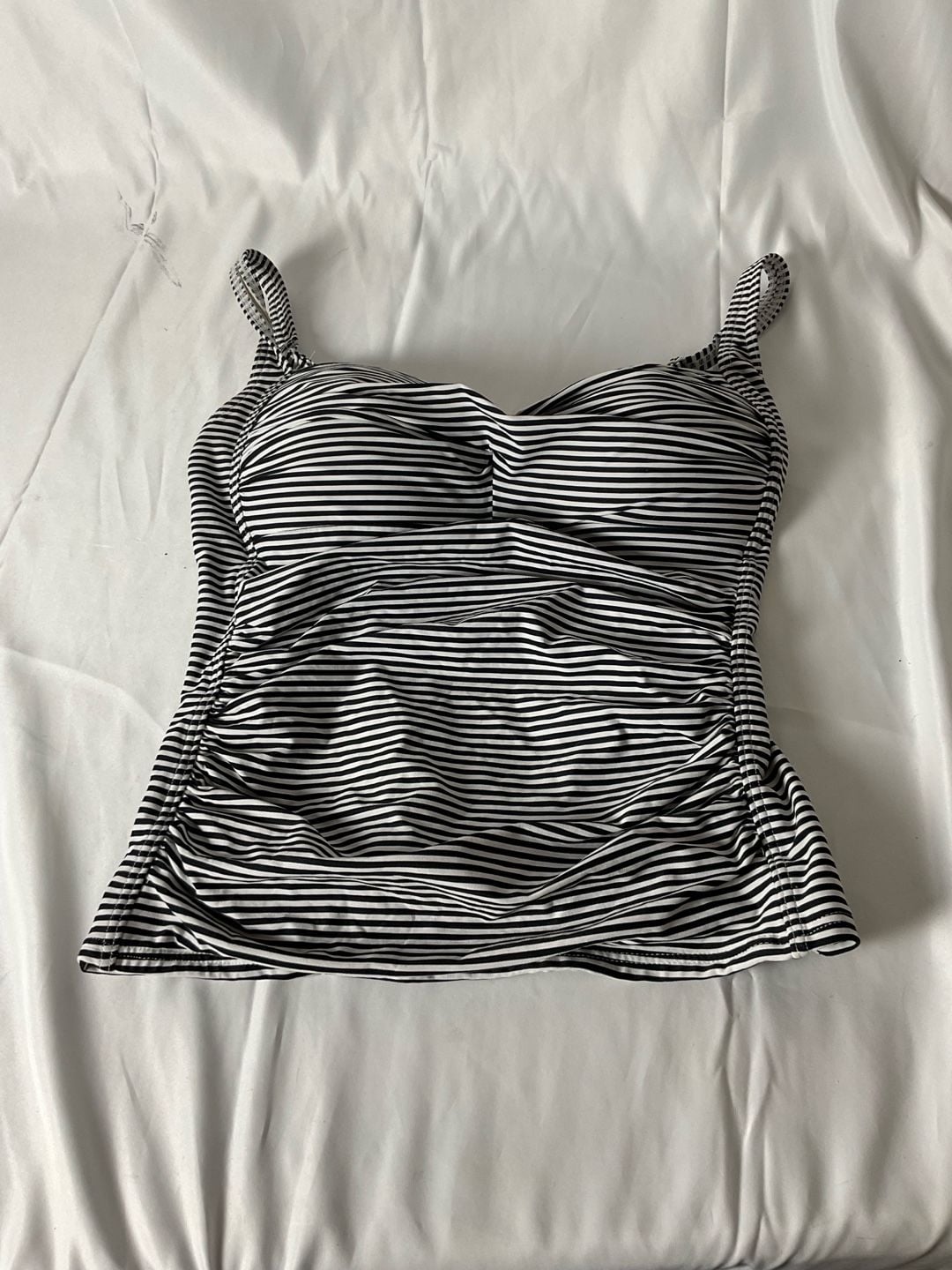 Bond-Eye Tankini Top Size 14 Stripe 2
