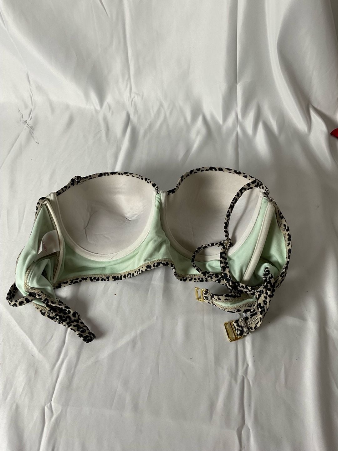 Xhilaration Bikini Top Size L Leopard 4
