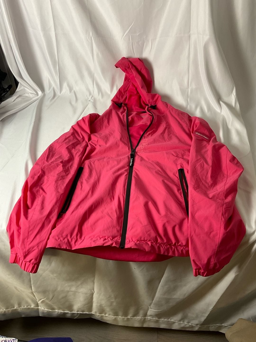 Calvin Klein Windbreaker Size S Pink 2