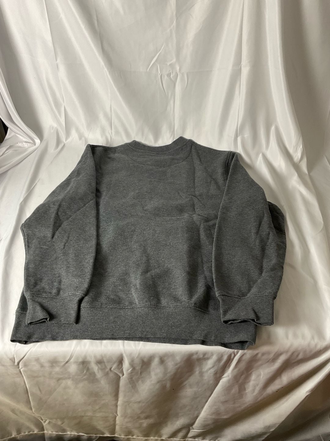 Nike Gray Sweatshirt Size S Mini Swoosh 4