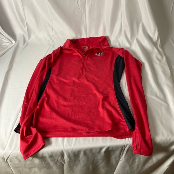 Columbus Blue Jackets 1/4 Zip Size M