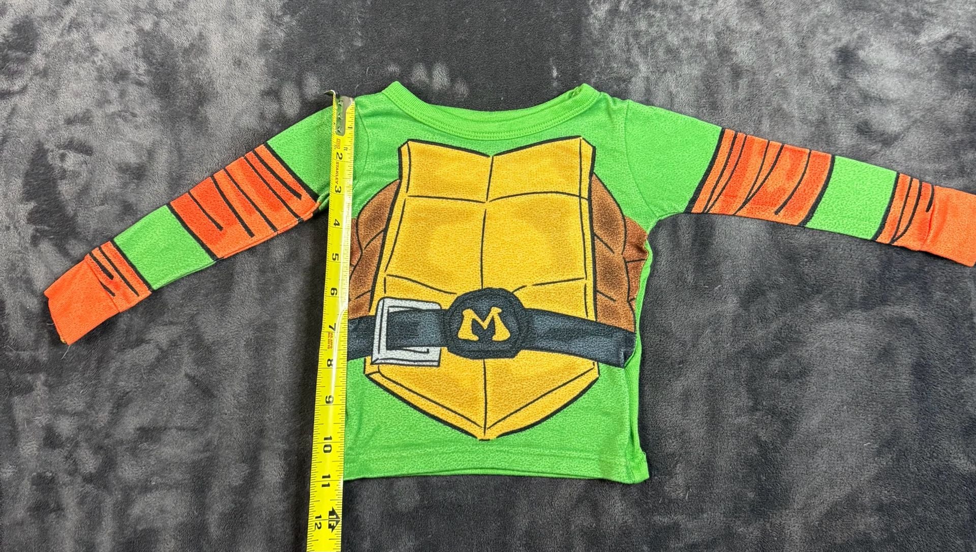 Kids Teenage Mutant Ninja Turtles Long Sleeve Shirt 18M Green#98 2