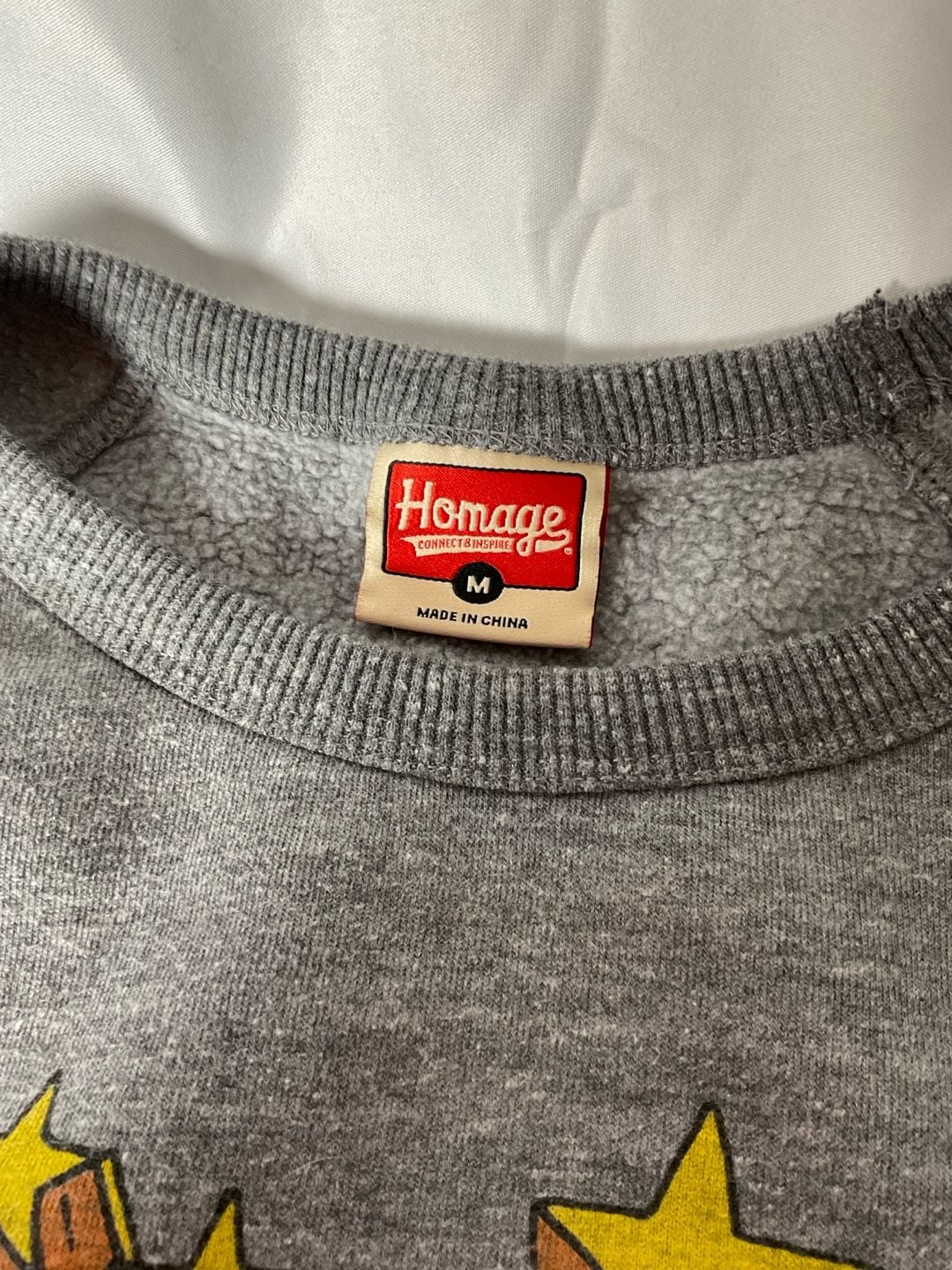 Homage Sweatshirt Size M Grey 3