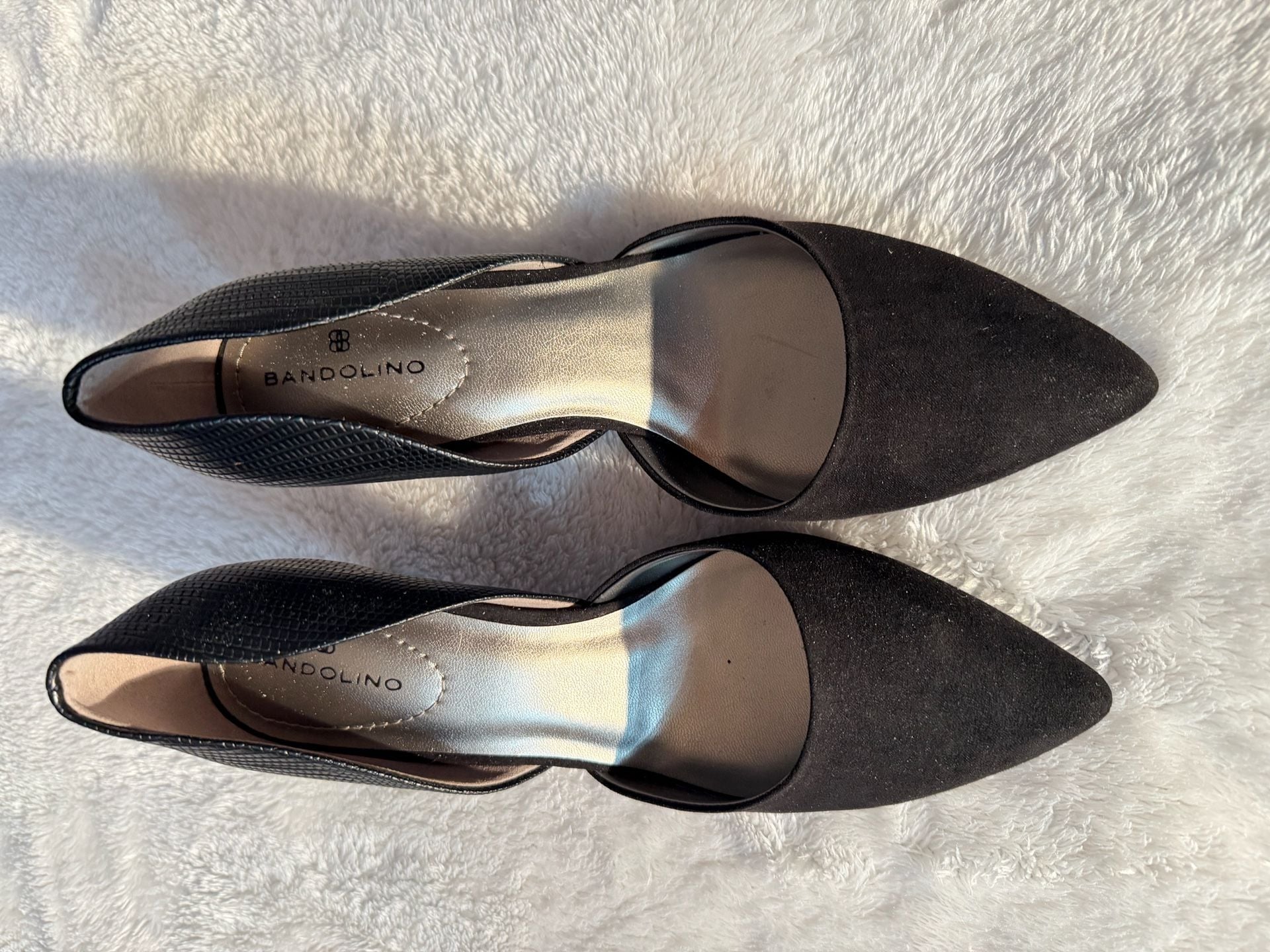 Bandolino Grenow Size 7.5M Black D'Orsay Pump 2