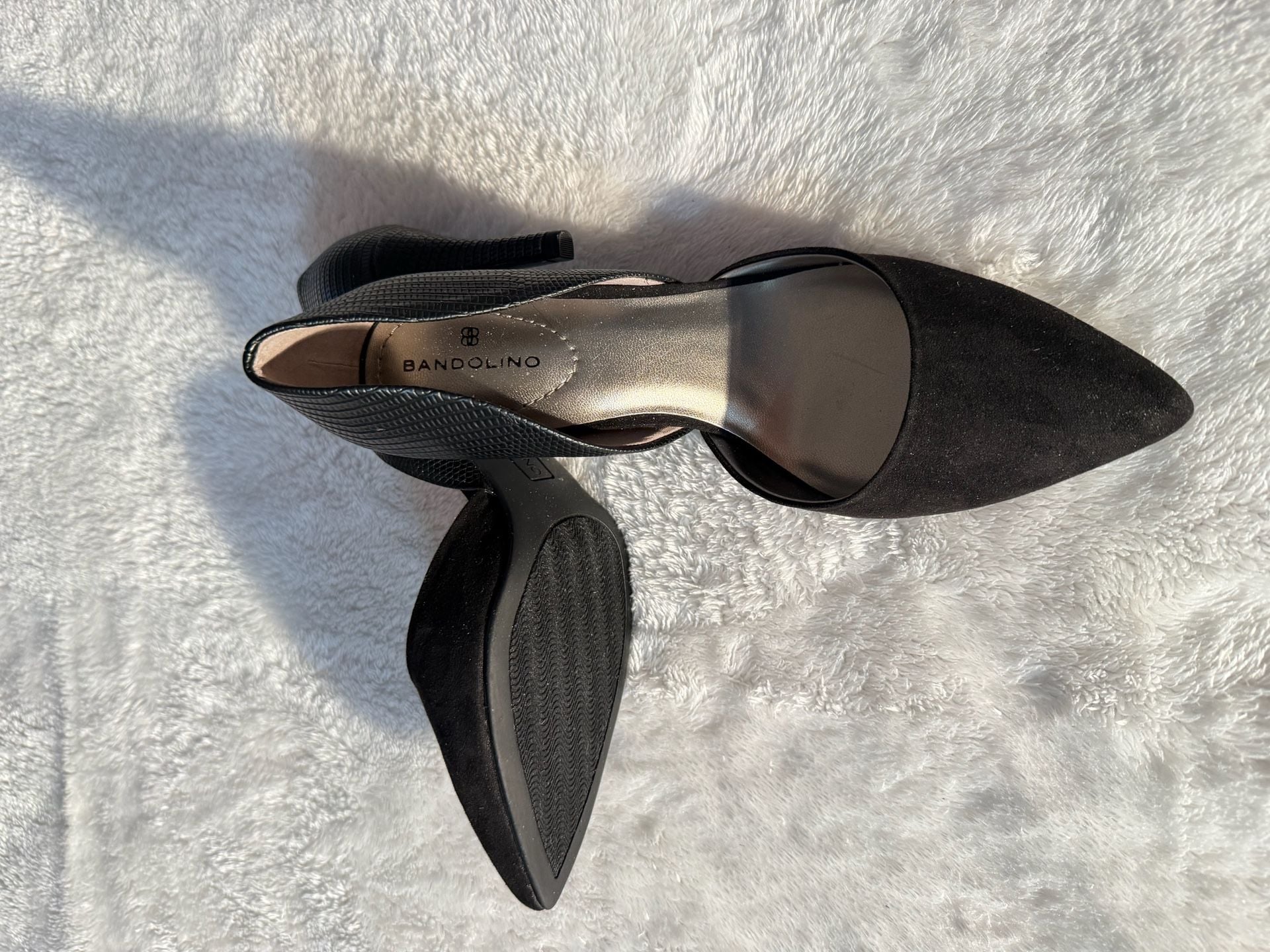 Bandolino Grenow Size 7.5M Black D'Orsay Pump 3