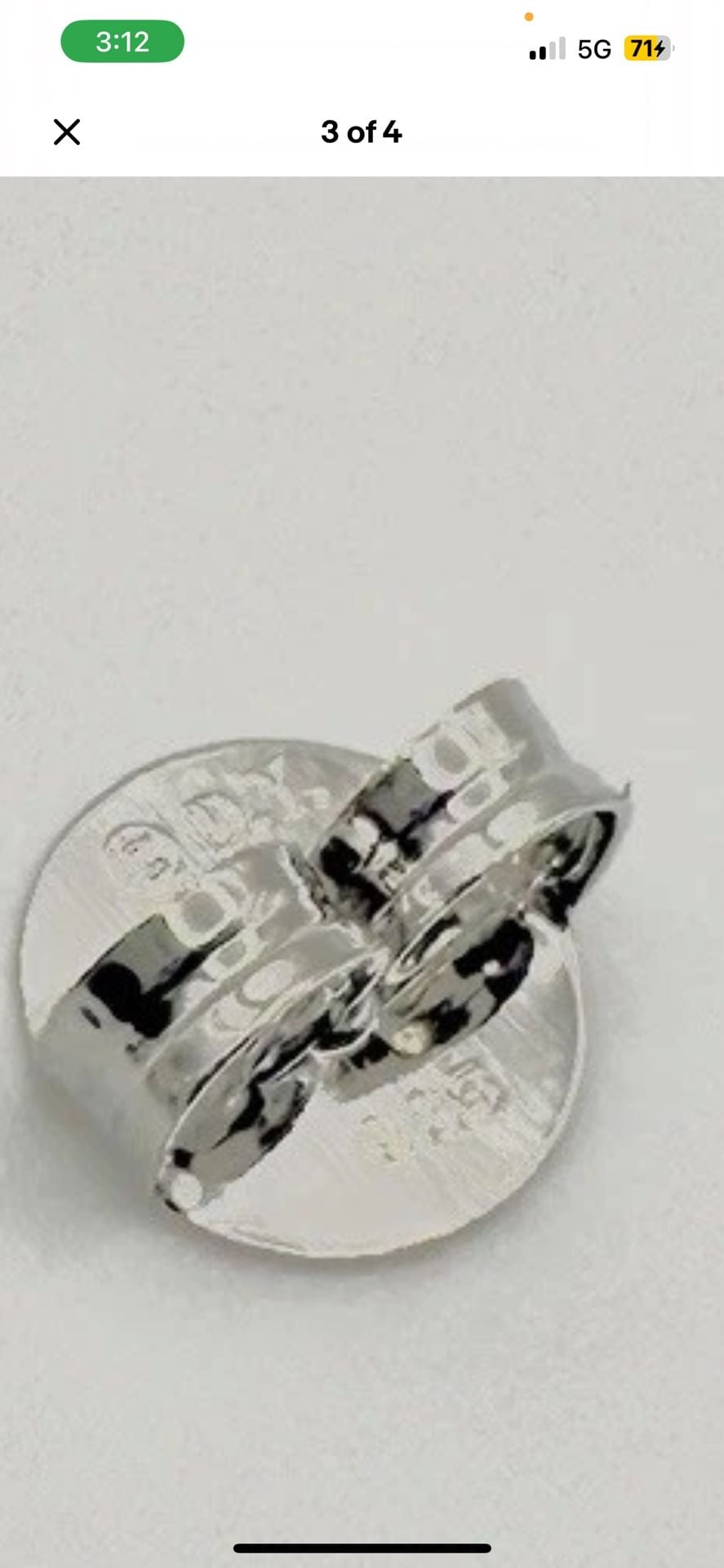 David Yurman Petite Infinity Diamond Stud Earrings Sterling Silver 5