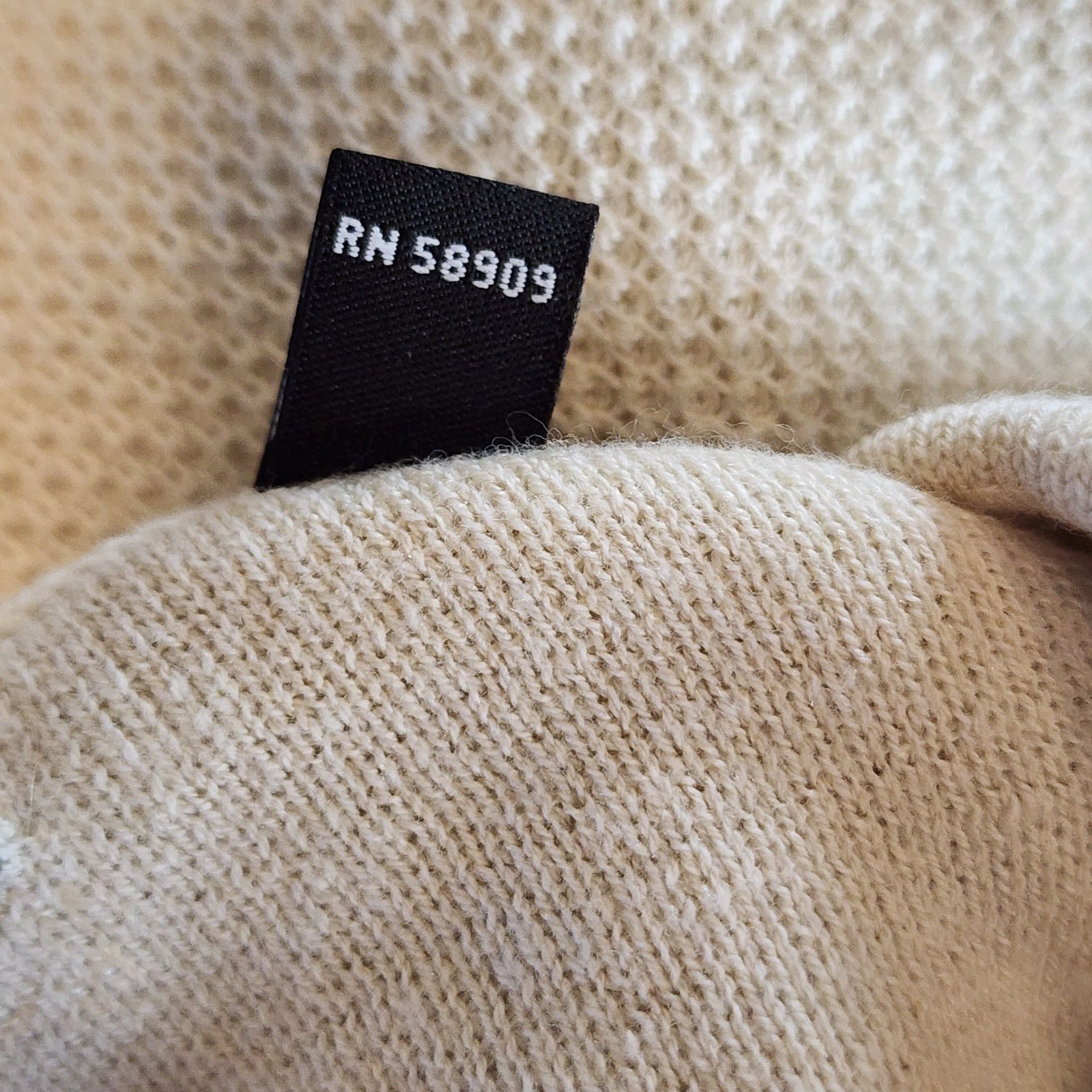 Murano Men's Beige Cream Short Sleeve Knit Polo Shirt Silk Blend Size XL Luxury 8