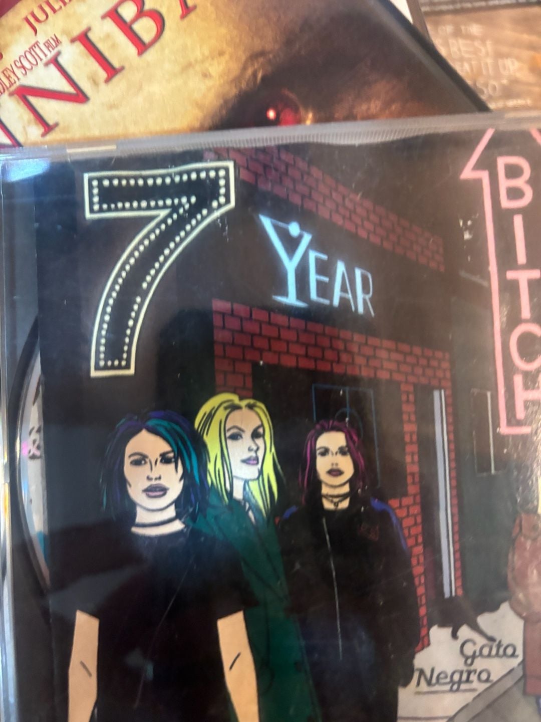 7 Year Bitch Gato Negro CD Album Atlantic Records 1