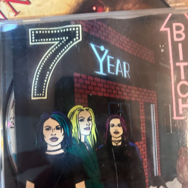 7 Year Bitch Gato Negro CD Album Atlantic Records