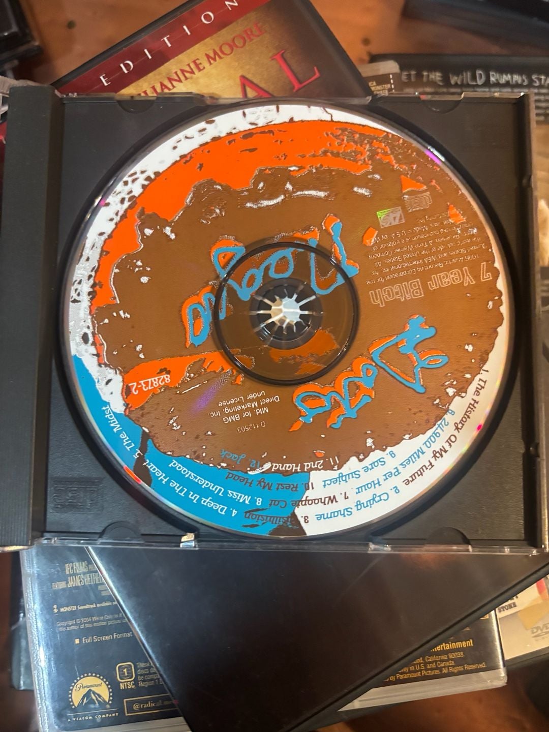 7 Year Bitch Gato Negro CD Album Atlantic Records 3