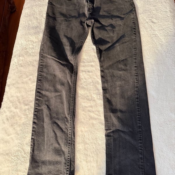 Nautica Slim Fit Stretch Jeans 34W x 32L Black Denim