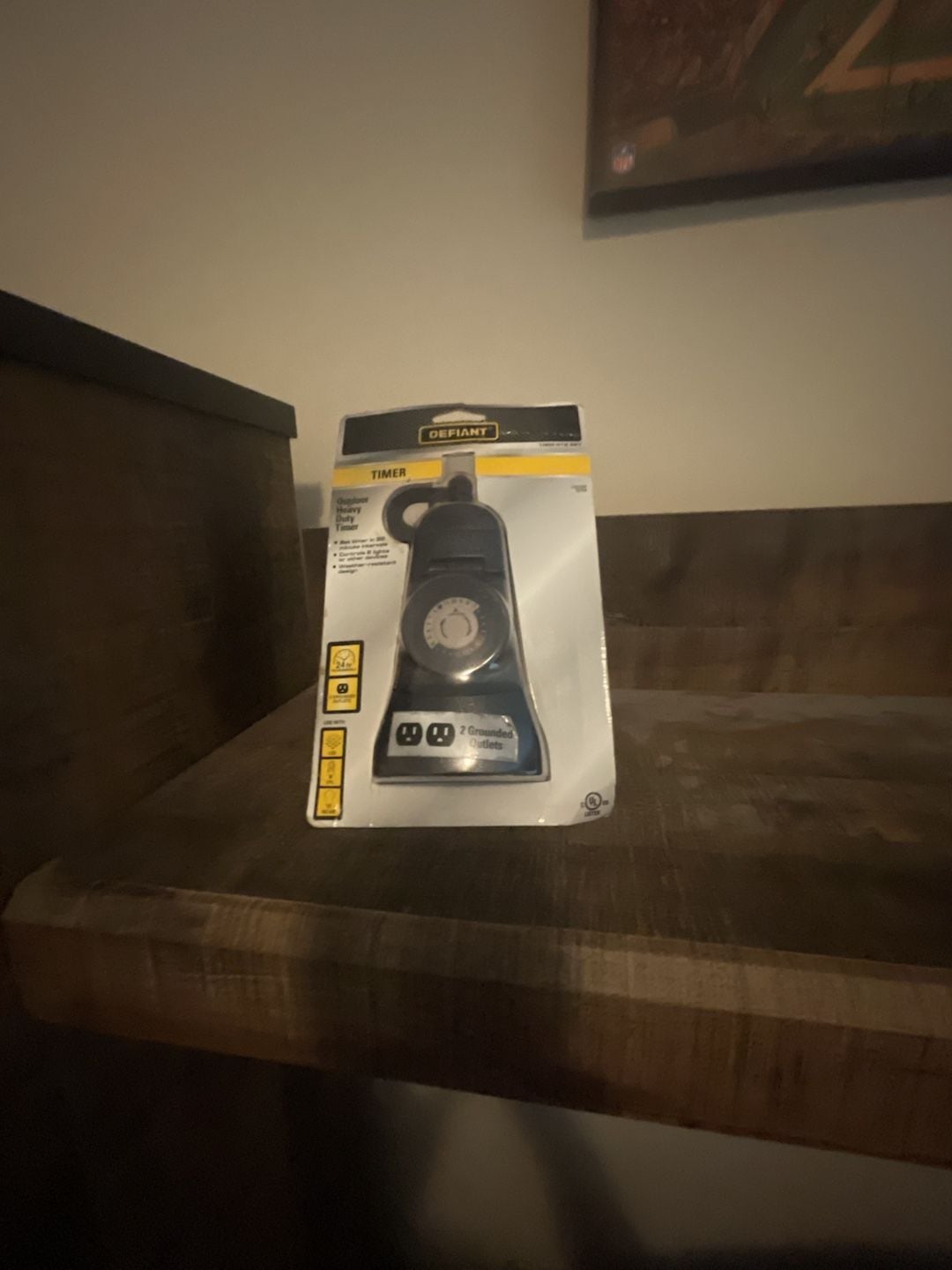 Defiant Outdoor Heavy Duty Timer 2 Grounded Outlets 1