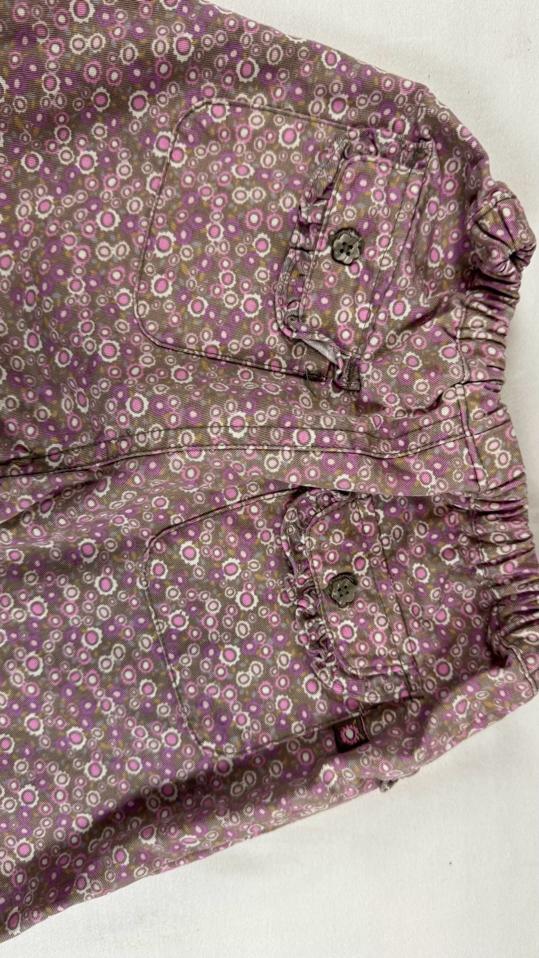 The Children's Place Pants 6-9 Mos Pink Floral Bloomers 7