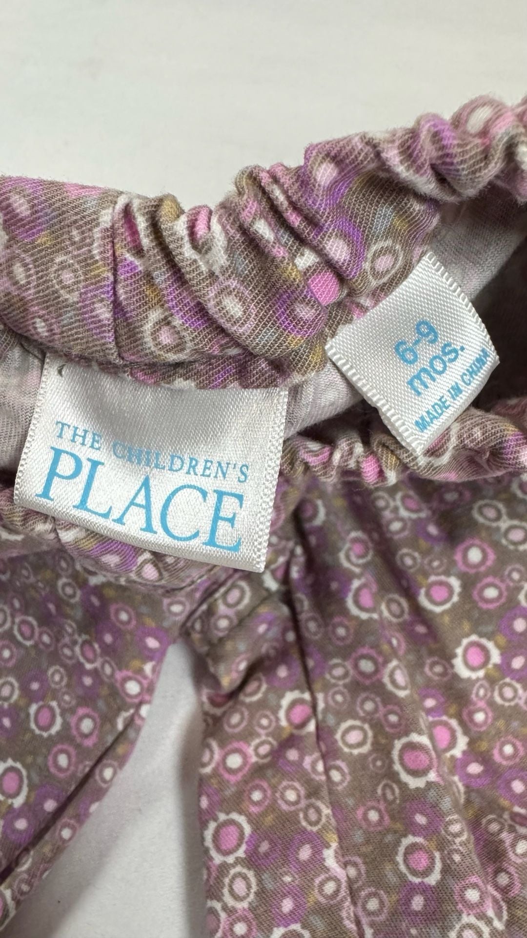 The Children's Place Pants 6-9 Mos Pink Floral Bloomers 5