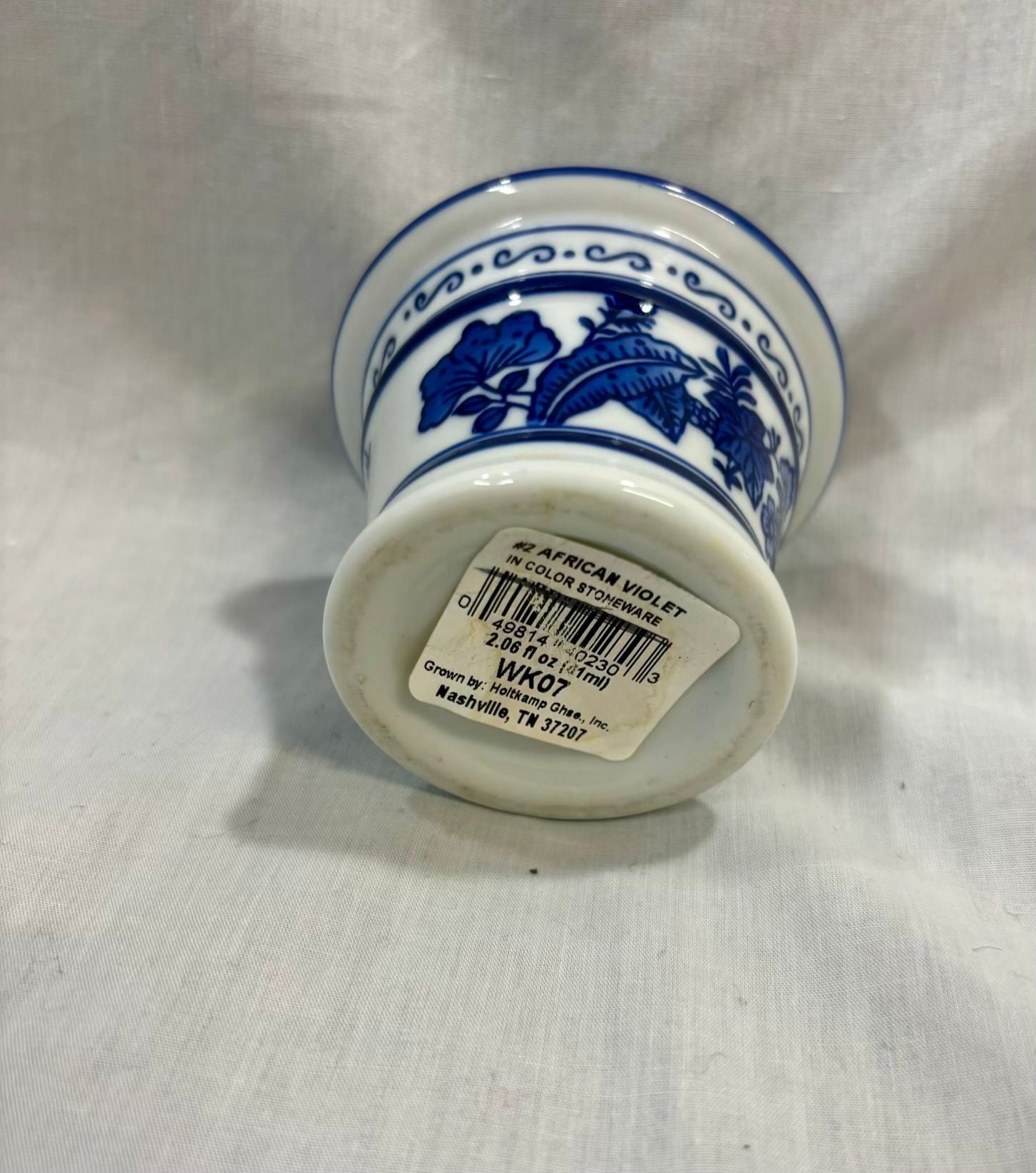 Holtkamp Greenhouses African Violet Ceramic Stoneware Pot 2