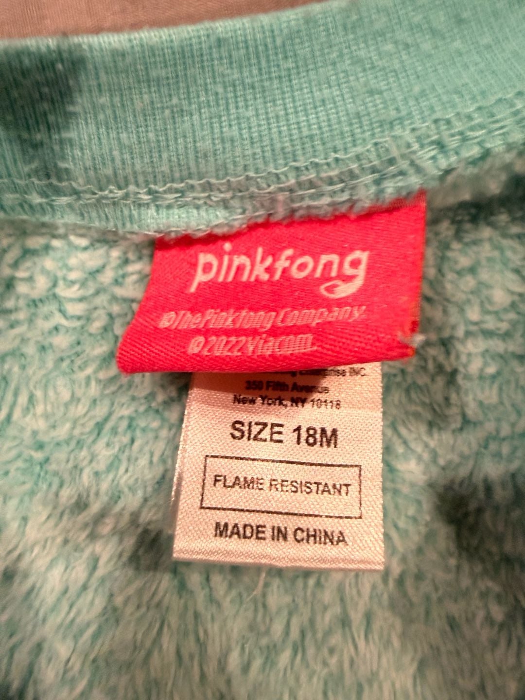 Pinkfong Baby Shark Fleece Jumpsuit Size 18M 3
