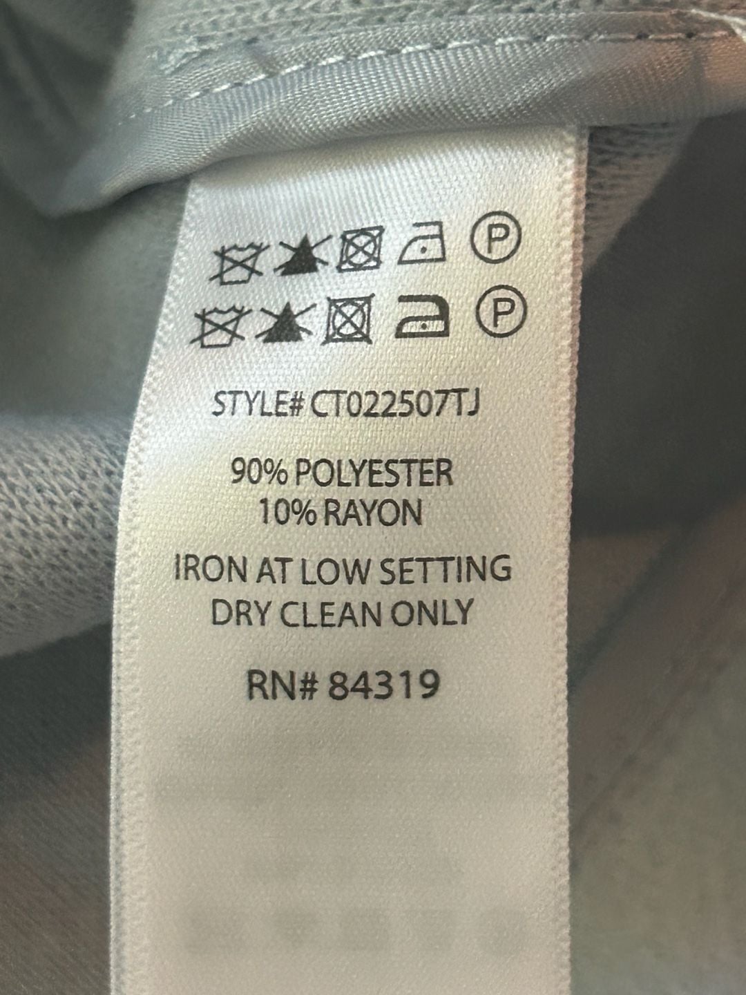 Joie Jacket Size XL Light Blue Polyester Rayon Button Up Coat 6