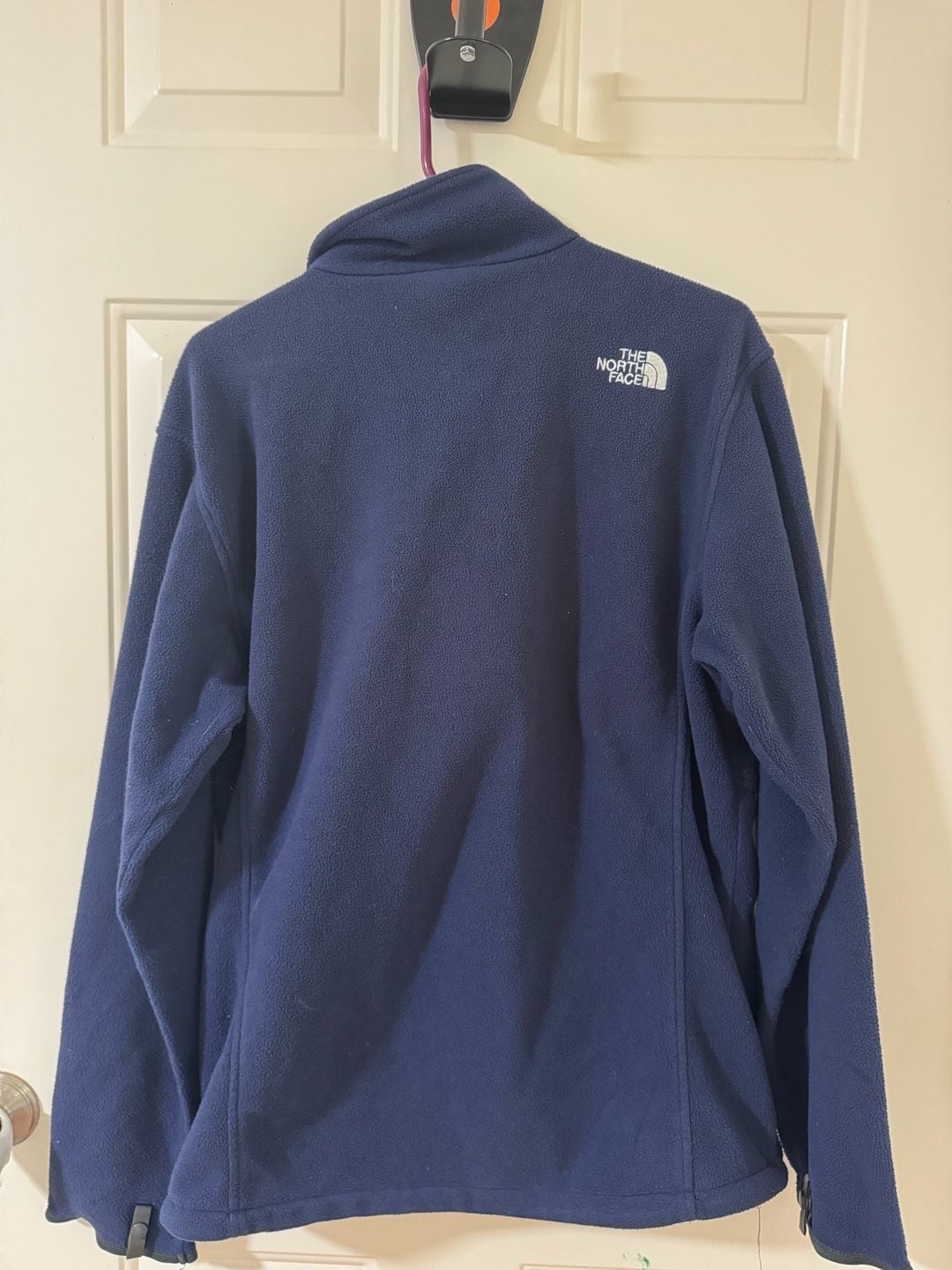 The North Face Fleece Jacket Size L Blue Full Zip Polartec 3