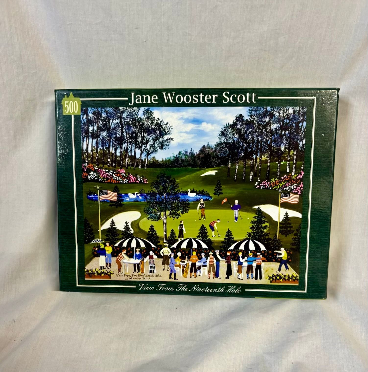 Jane Wooster Scott View From The Nineteenth Hole 500 Piece Puzzle 1
