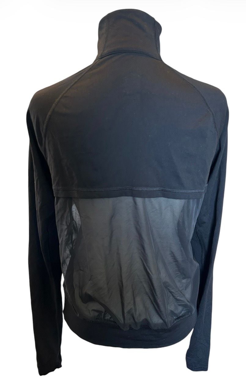 Victoria Sport Full Zip Jacket Size S Black Athletic Activewear 3