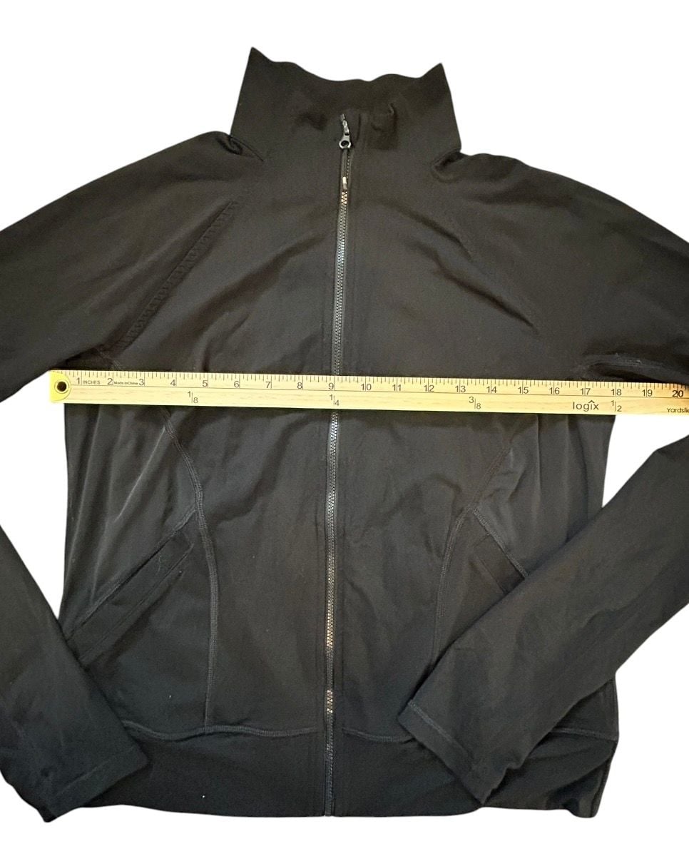 Victoria Sport Full Zip Jacket Size S Black Athletic Activewear 5
