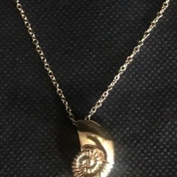 Ariel’s Gold Shell Necklace