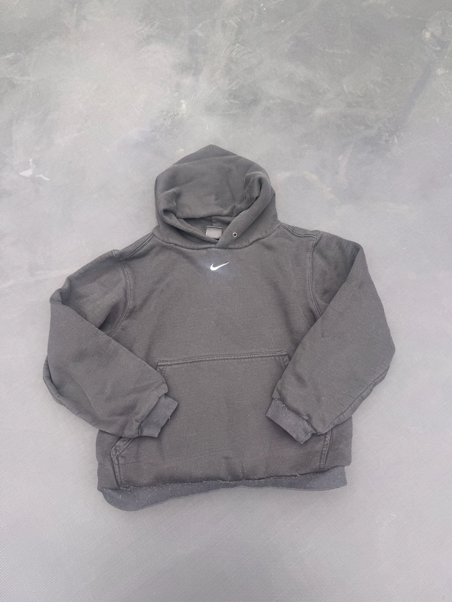 Nike Hoodie Size XL Black Center Swoosh Pullover Sweatshirt 2