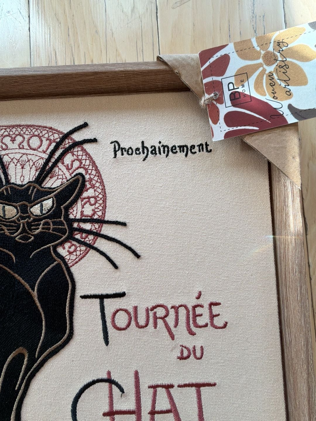 Bp Home Tournee Du Chat Noir Framed Wall Art 3