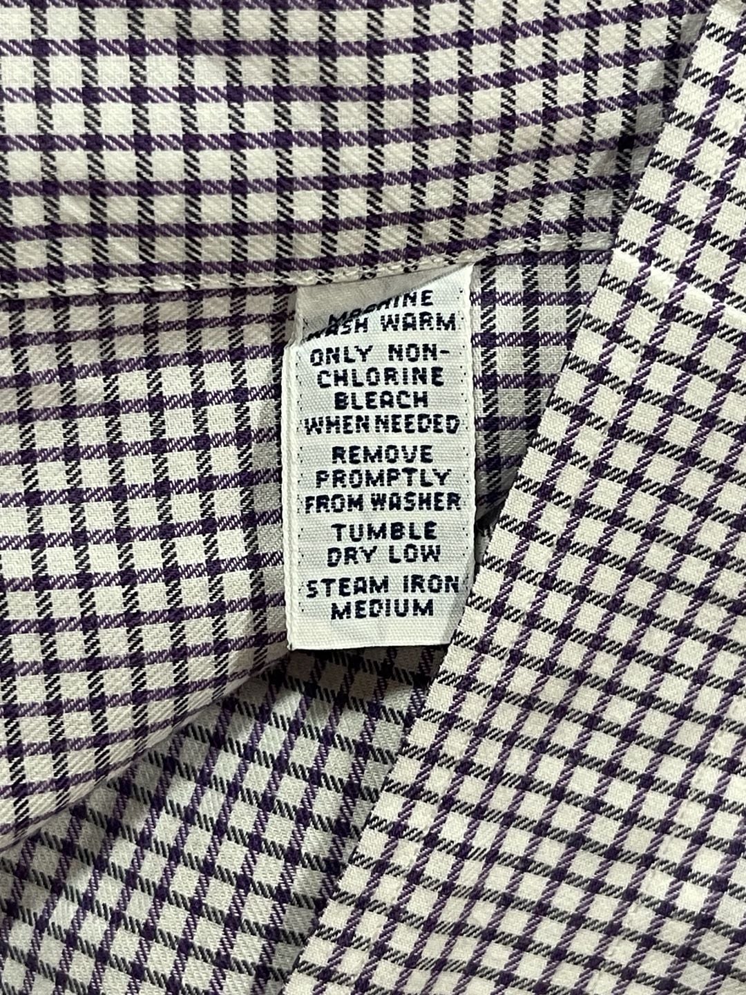 Ralph Lauren Yarmouth Shirt Size 16-35 Plaid Long Sleeve Button Down 9