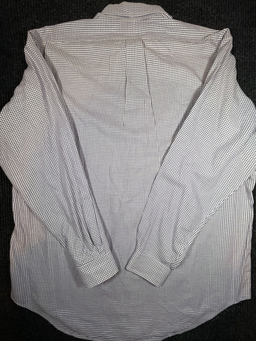 Ralph Lauren Yarmouth Shirt Size 16-35 Plaid Long Sleeve Button Down 10