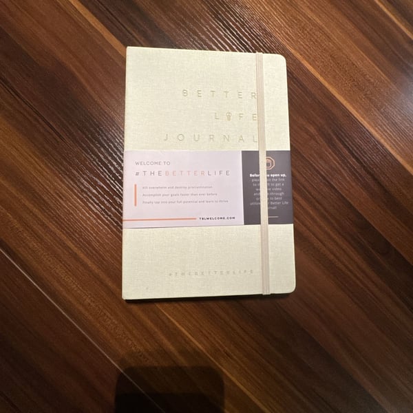 Dean Graziosi Better Life Journal Hardcover Goal Setter