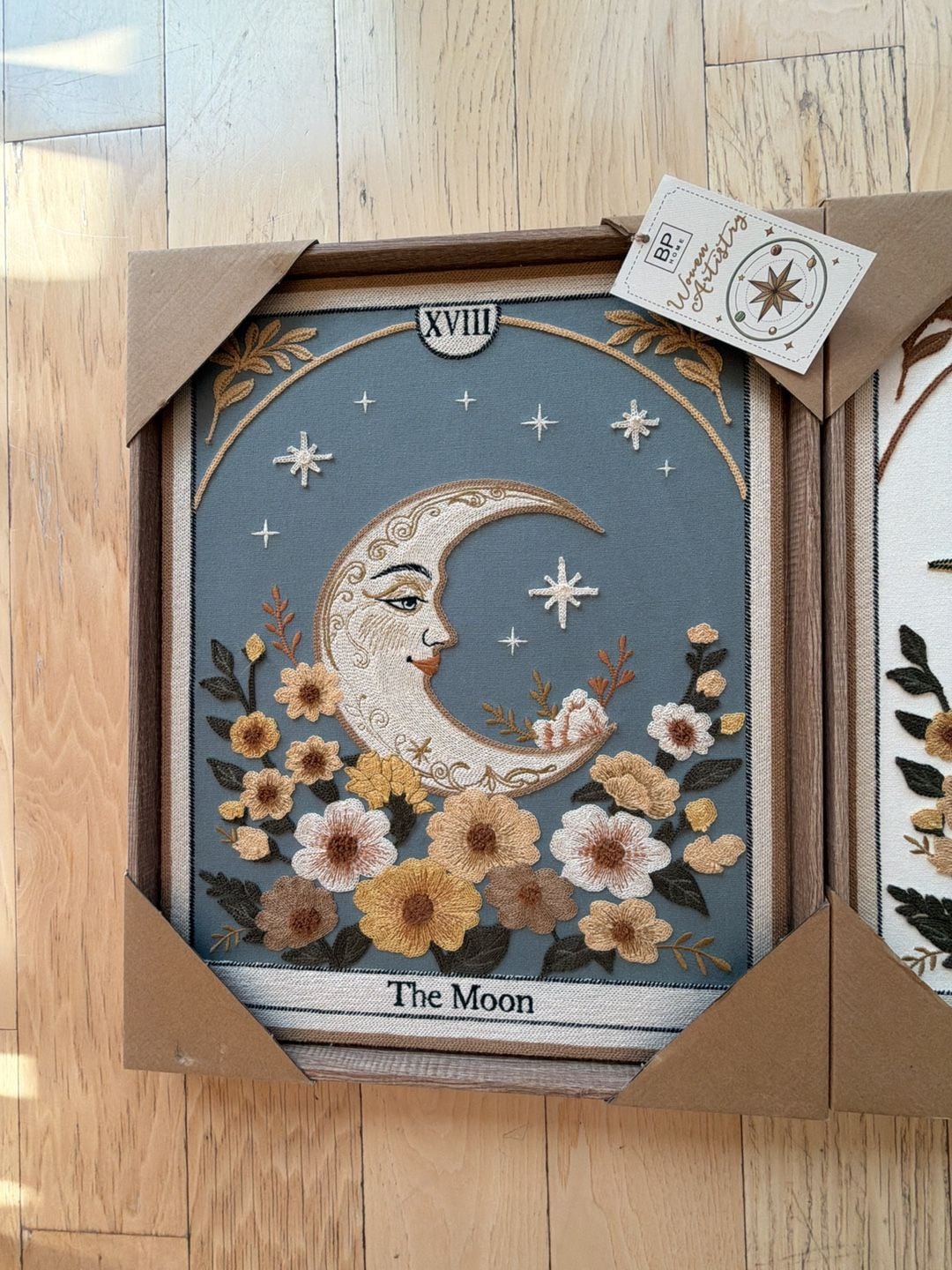 BP Home Woven Artistry Tarot Card Sun And Moon Wall Art Set 3