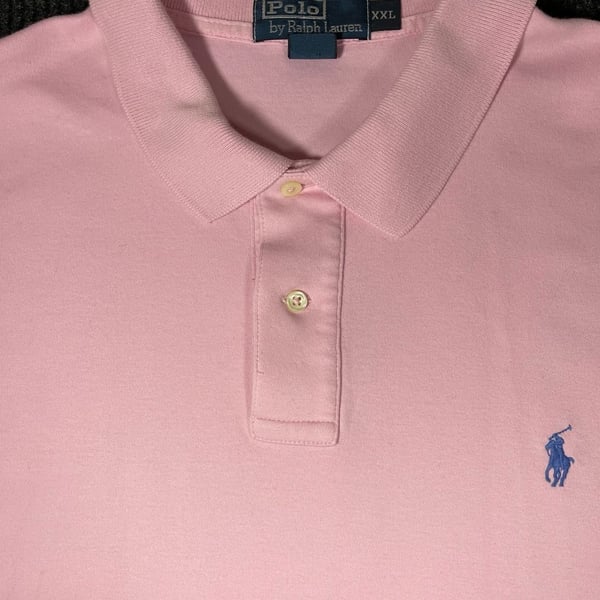 Polo By Ralph Lauren Polo Shirt Size XXL Pink Short Sleeve Logo