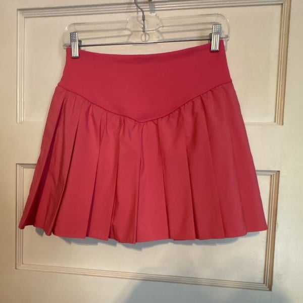 Free People Movement Pleated Skort Size M Pink Athletic Tennis