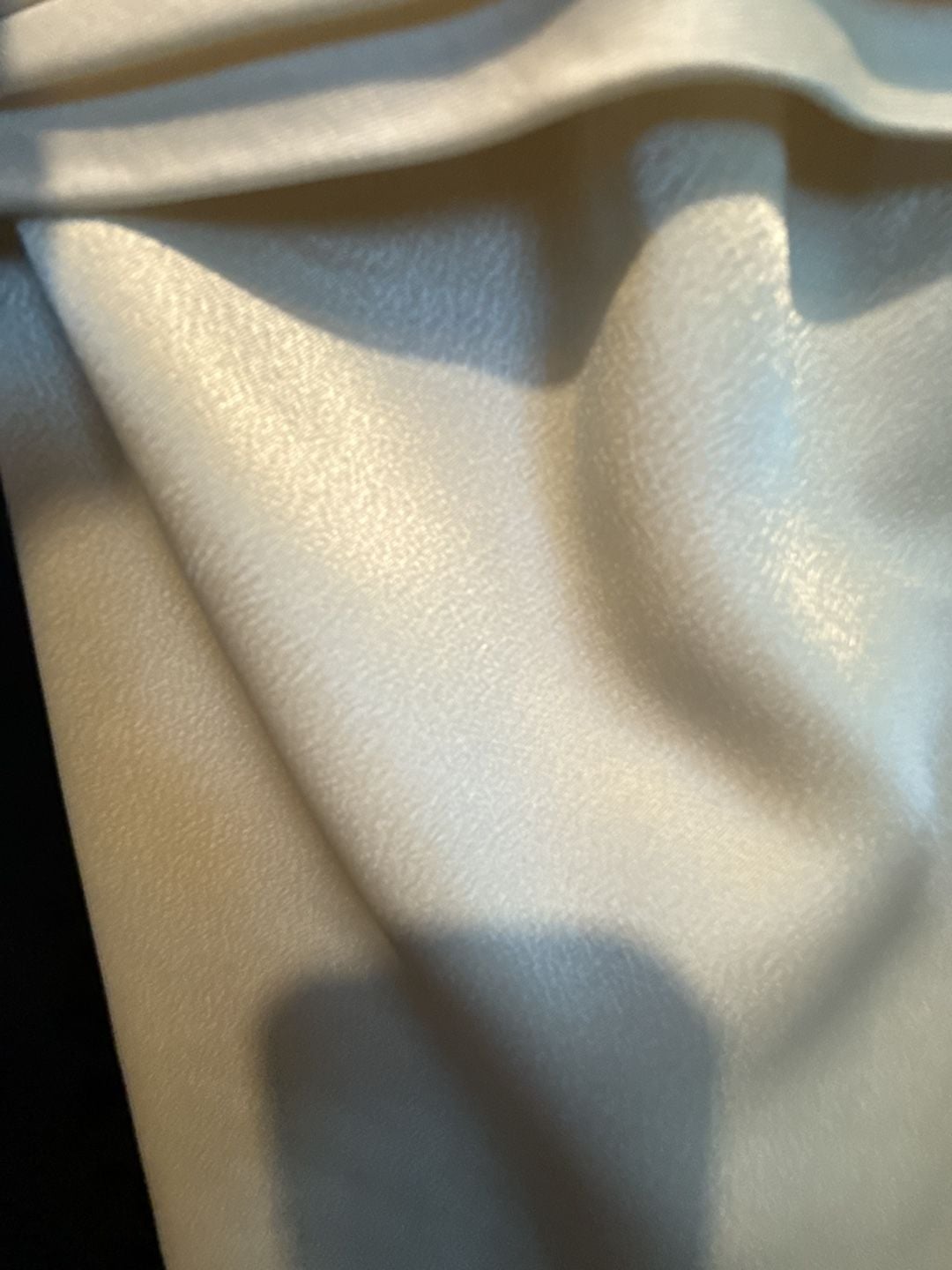 Vintage Albert Nipon Pleated Camisole Top Size 8 Ivory Satin 4