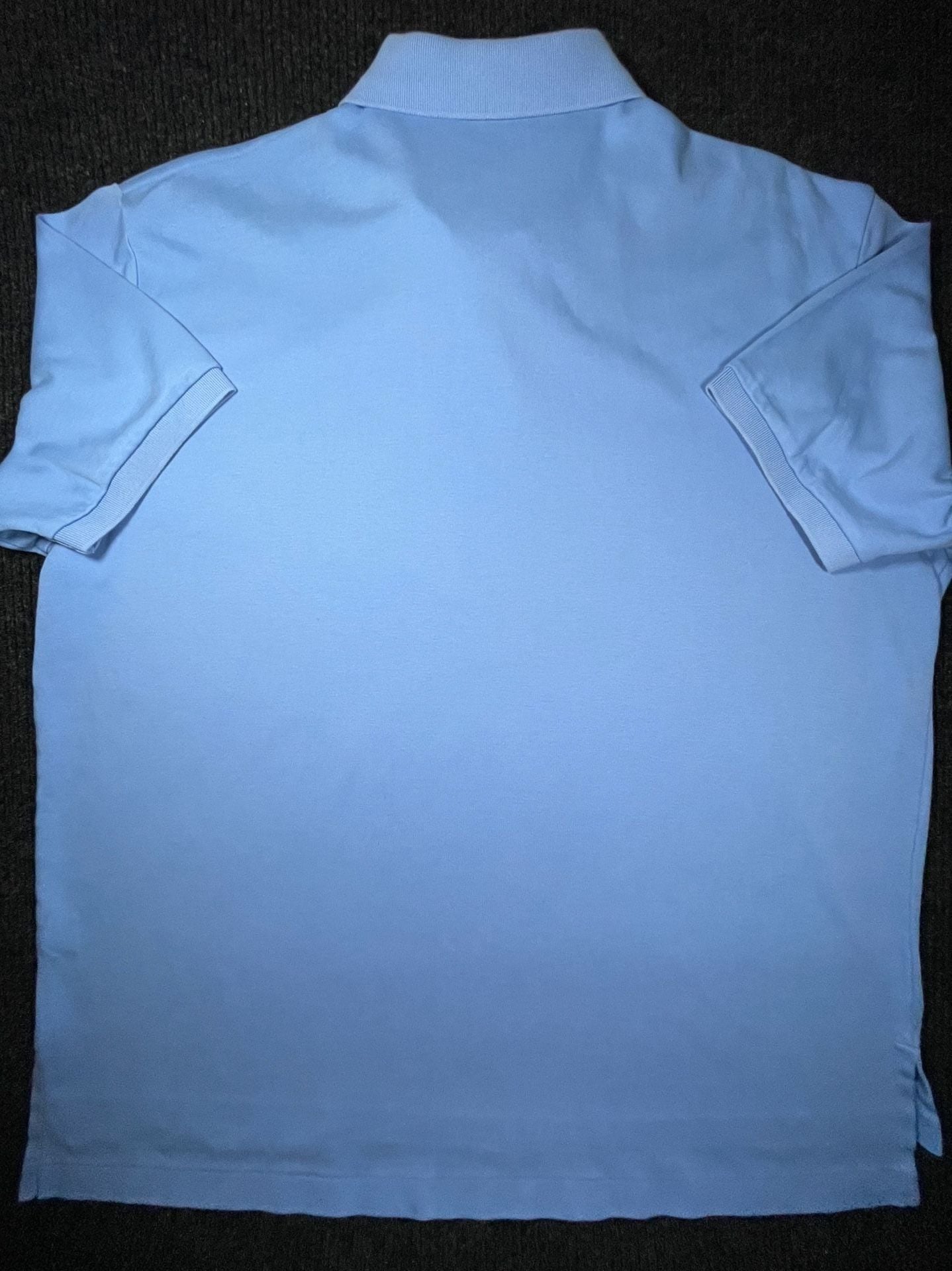 Polo Ralph Lauren Polo Shirt Size XXL Light Blue Cotton Short Sleeve 7