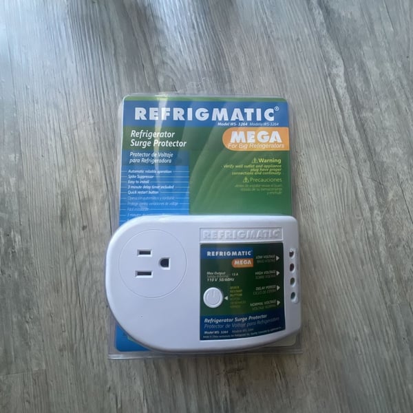 Refrigmatic Mega Refrigerator Surge Protector Model WS-3264