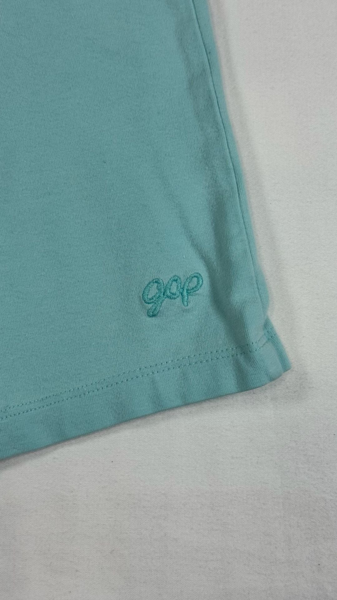 BabyGap Y2K gaucho pants 18-24 Months Turquoise Cotton 3