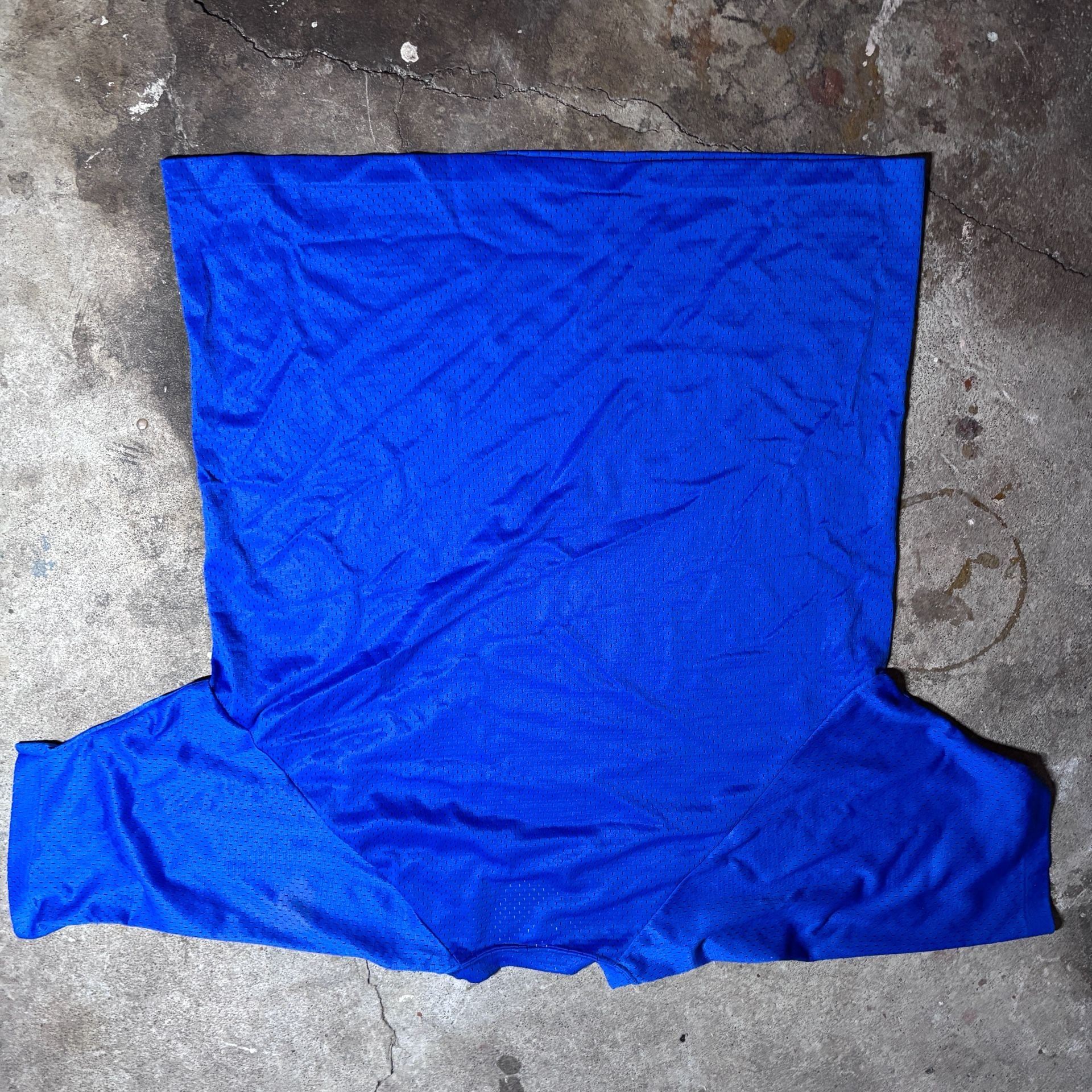 True vintage 1970s Champion Mesh Jersey Size X-Large Blue Kimbro Pool Staff Vintage 7