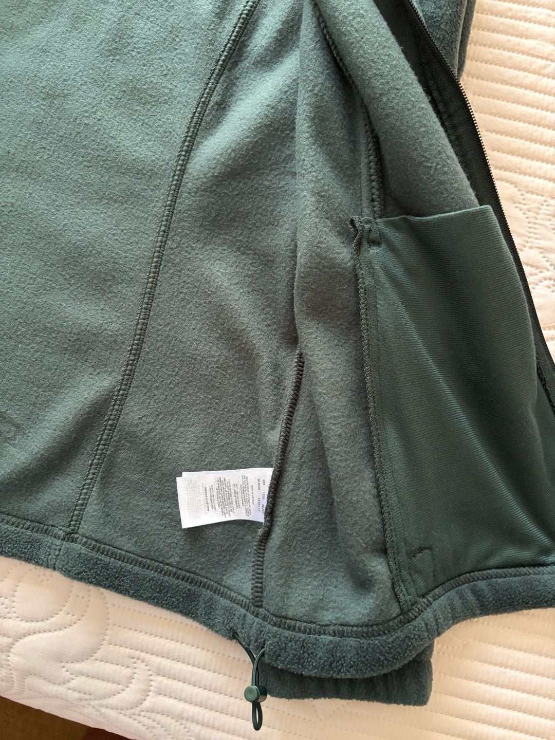 Columbia Benton Springs Full Zip Fleece Jacket Size L Green 7