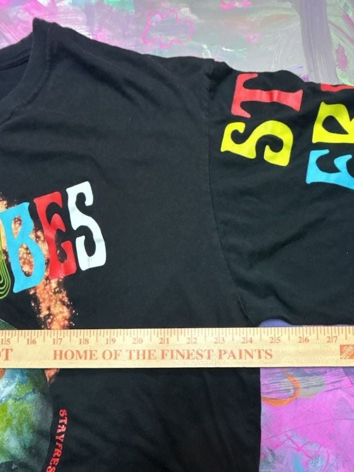 2Monkeys Good Vibes T-Shirt Size 3XL Black Graphic Monster Truck 5