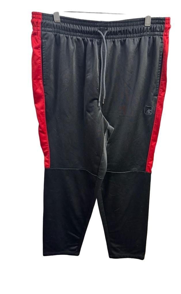 And1 Track Suit Set Red Black Zip Jacket Matching Pants 3