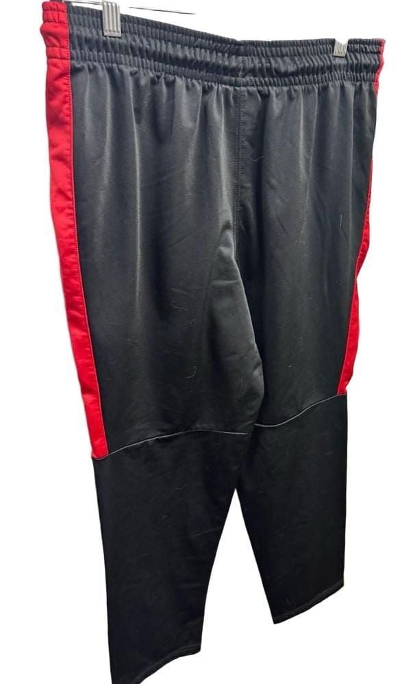 And1 Track Suit Set Red Black Zip Jacket Matching Pants 4