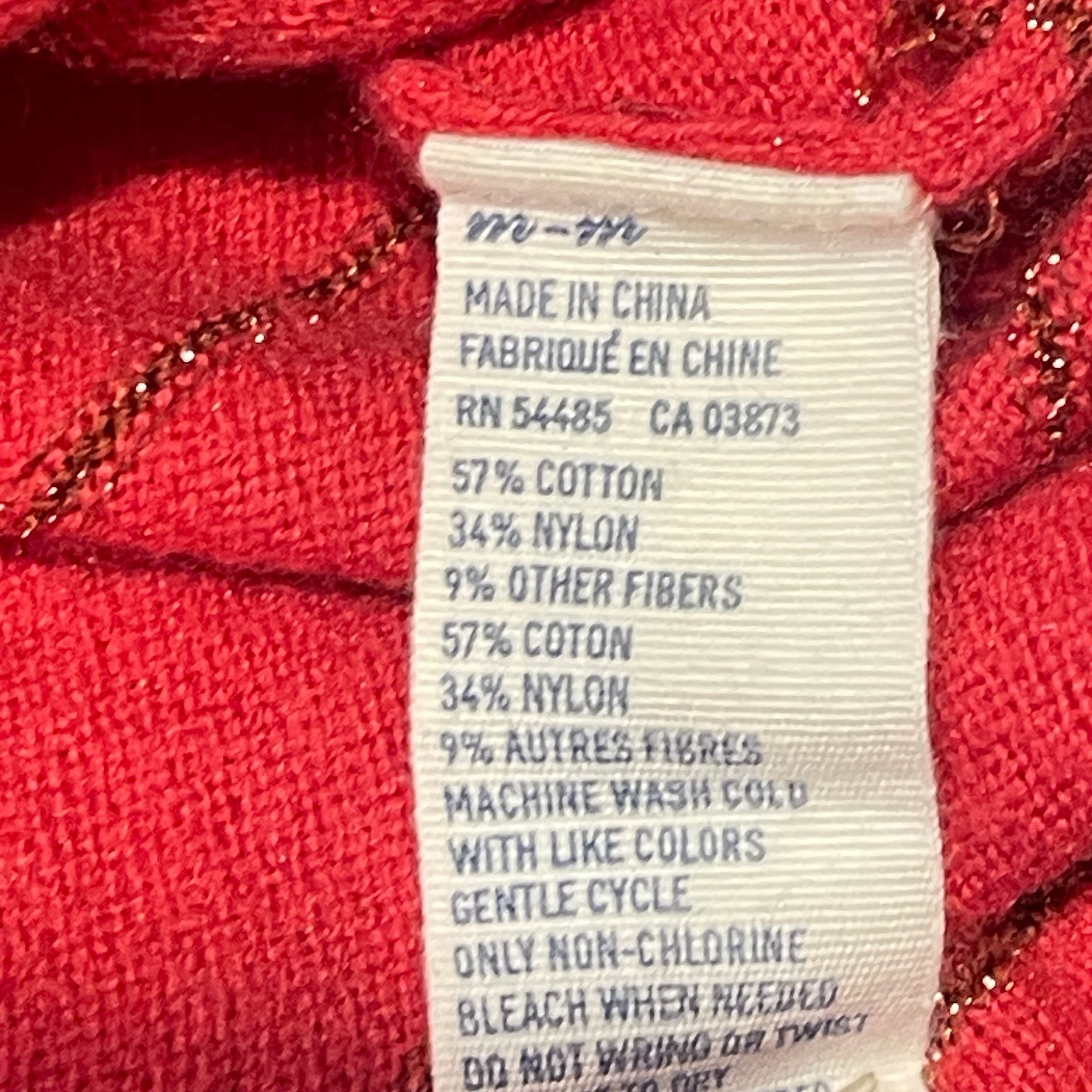 American Eagle Outfitters Cardigan Sweater Size M Red Ribbed V-Neck 8