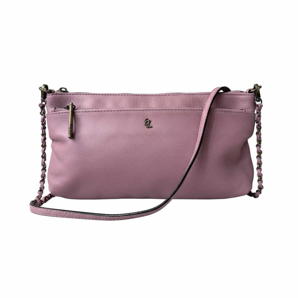 NEW Elliott Lucca Pink Leather Crossbody Bag Purse 2