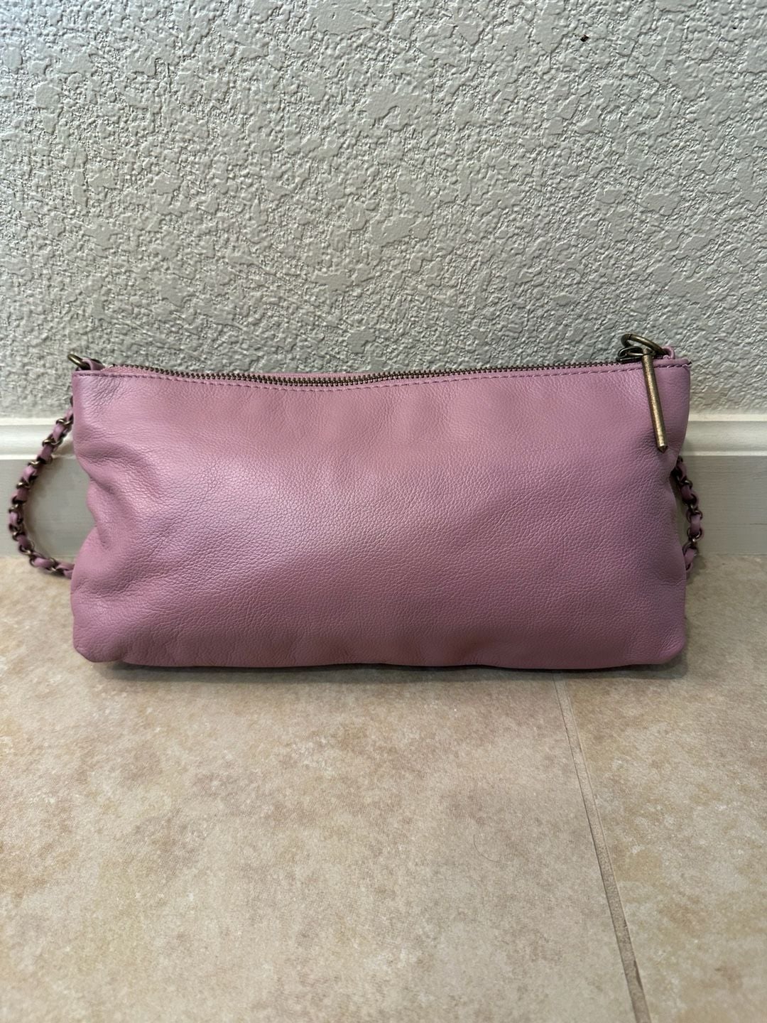 NEW Elliott Lucca Pink Leather Crossbody Bag Purse 5