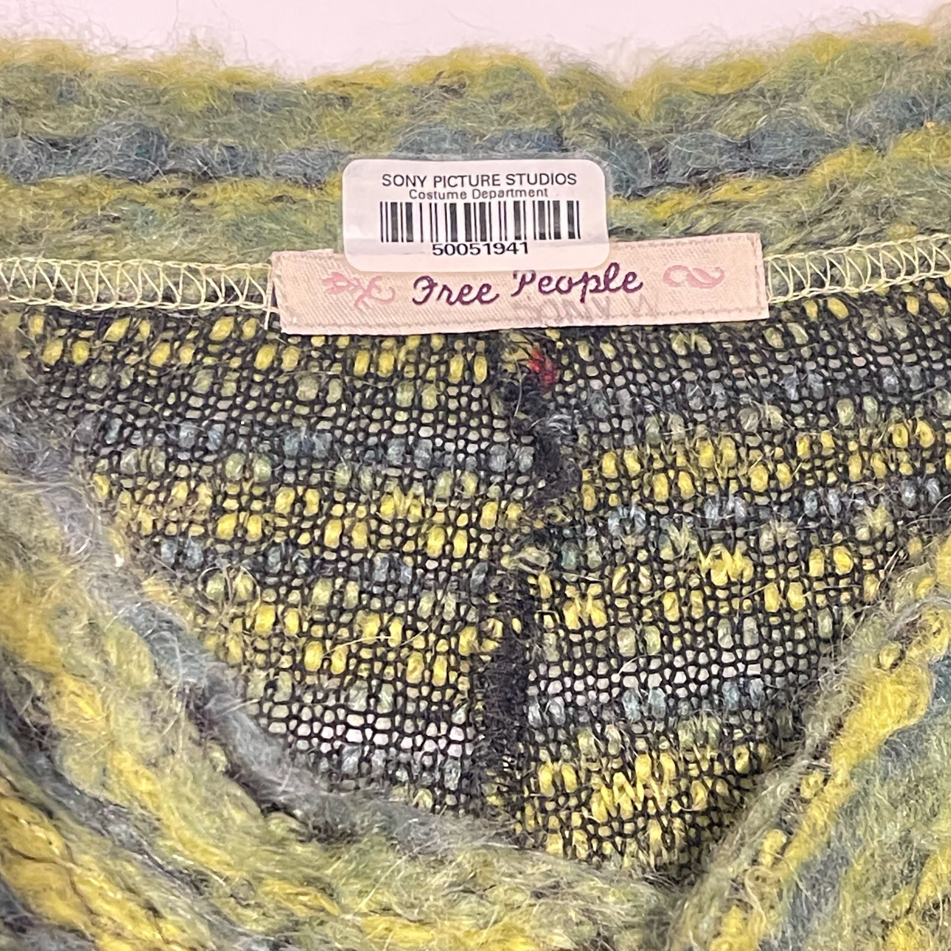 Coldwater Creek Cardigan Size S Beige Open Front Ribbon Trim 8