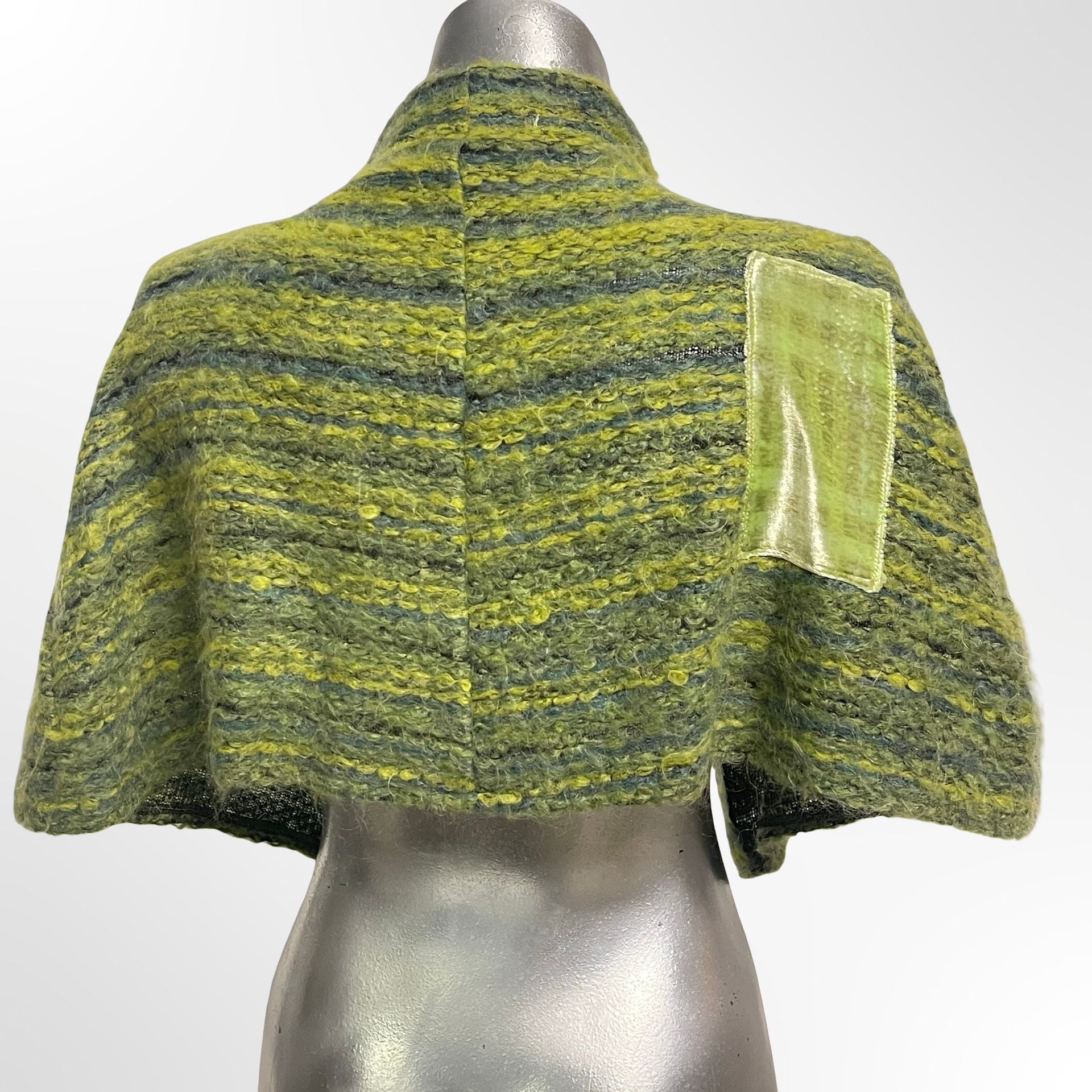 Free People Free Love Shrug Green Knit Cropped Bolero 5