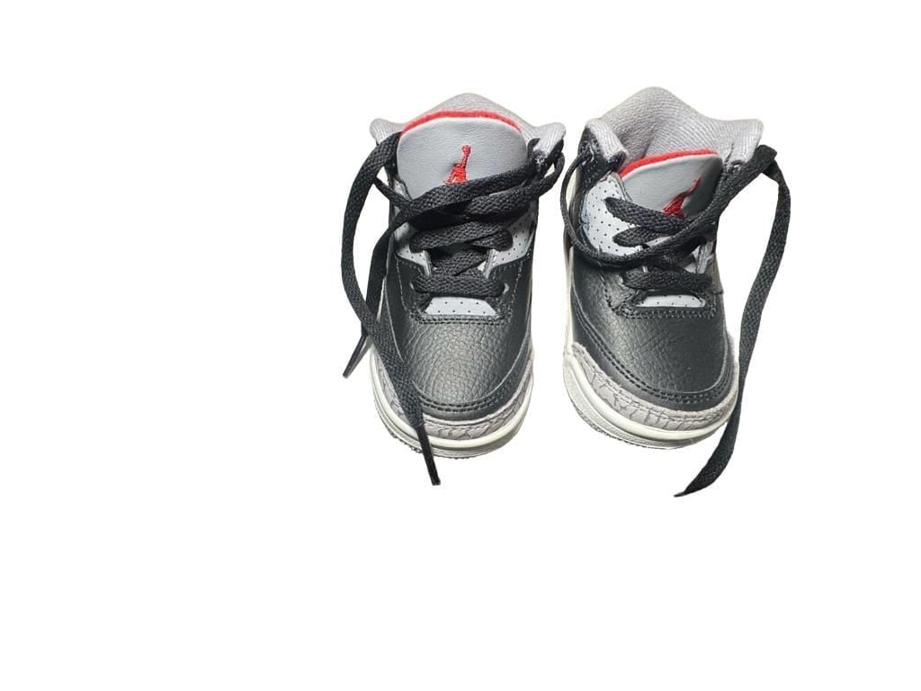 Jordan Air Jordan 3 Retro Size 6C Black Cement 2