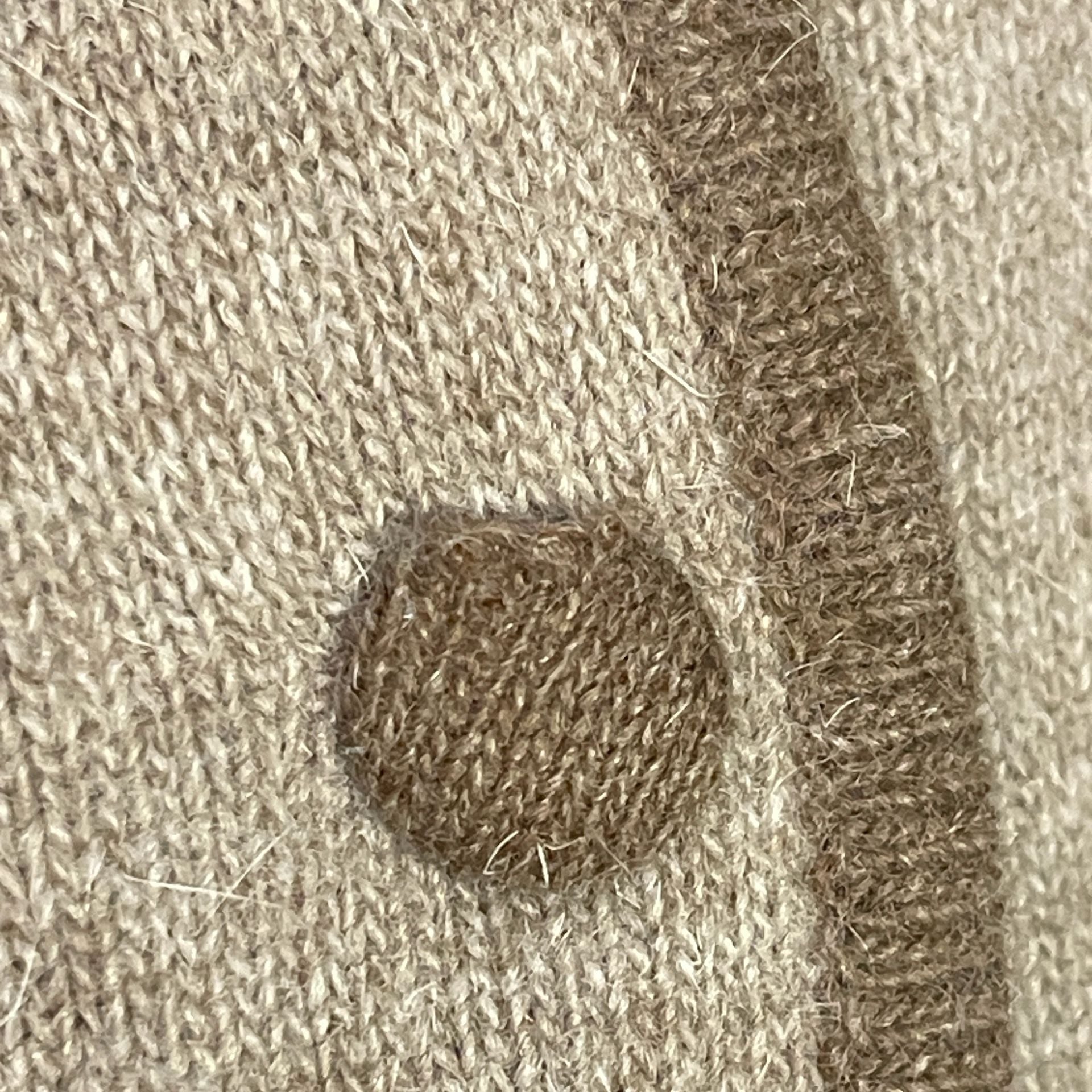 Cadillac Cardigan Sweater Size 12 Brown Virgin Wool 8